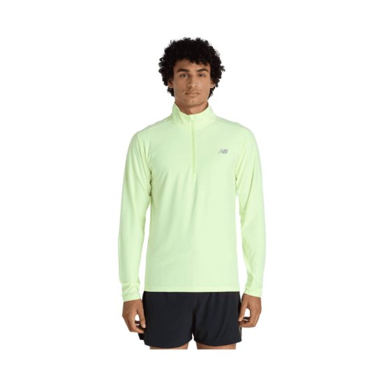 NEW BALANCE - Pull Space Dye 1/4 Zip homme