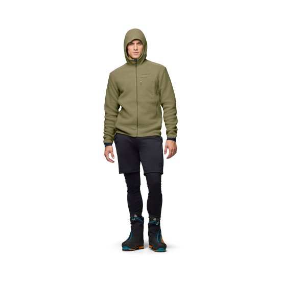 NORRONA - PILE TROLLVEGGEN WARM3 CON CAPPUCCIO DA UOMO