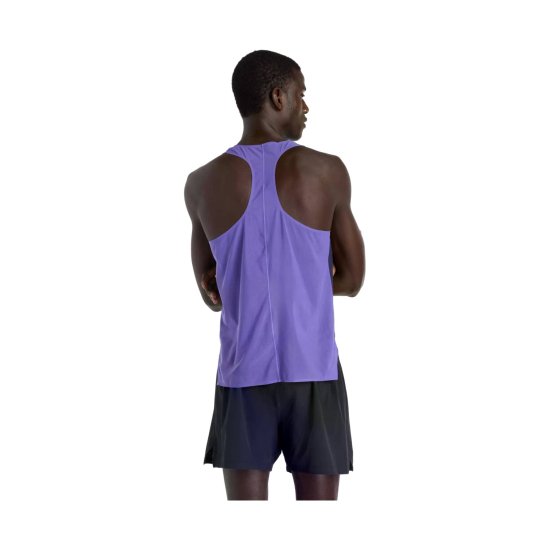 NEW BALANCE - Canotta Race Day Ultra Light Printed Single uomo