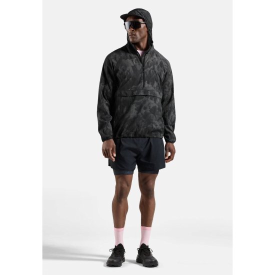 ODLO - Giacca con cappuccio Zeroweight Print uomo