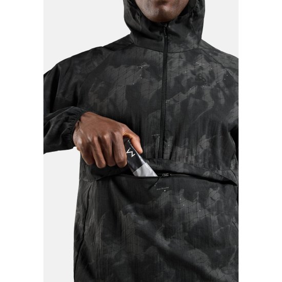 ODLO - Giacca con cappuccio Zeroweight Print uomo