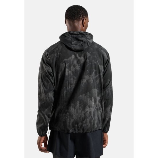 ODLO - Giacca con cappuccio Zeroweight Print uomo