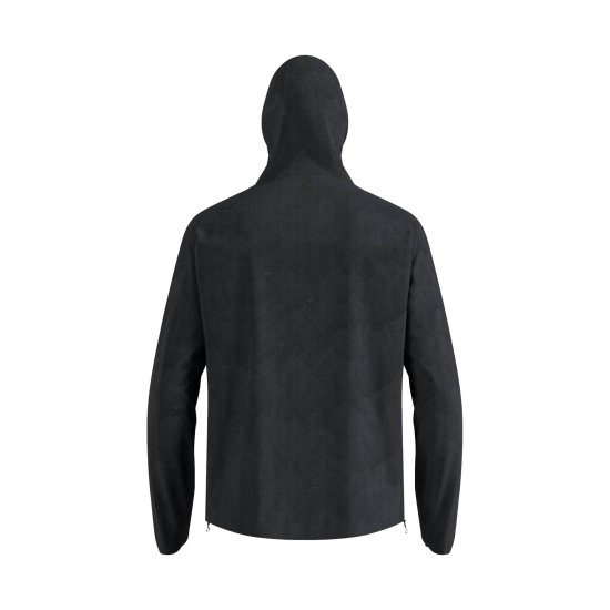 ODLO - Giacca con cappuccio Zeroweight Print uomo