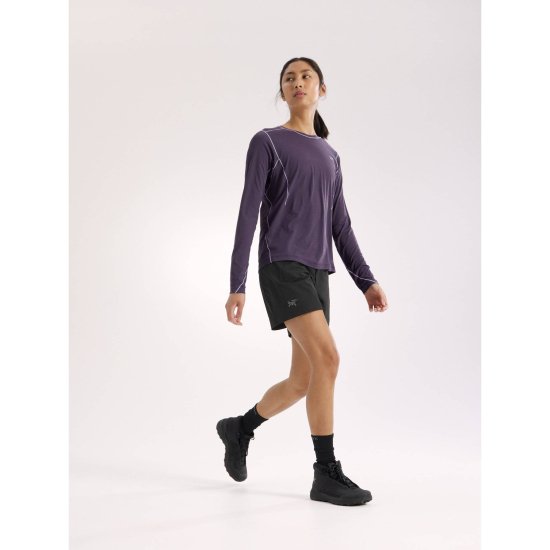 T-shirt Arc'teryx Femme – Bleu – Taille L – Randonnée – Léger Stretch – Occasion
