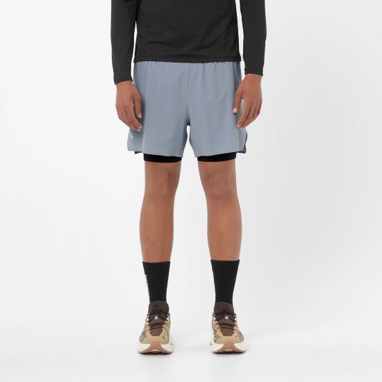 SALOMON - Short Sense Aero 2 en 1 5" (13 cm) homme