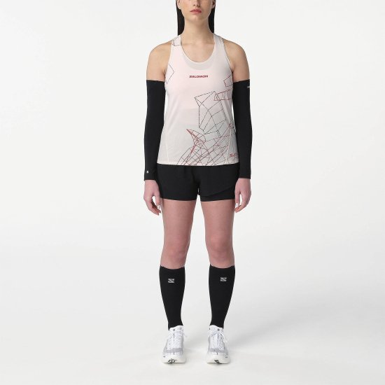 SALOMON - Cuissard Sense Aero Stow 6" femme