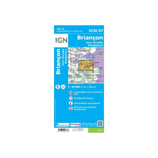 IGN - 3536OT BRIANCON - SERRE CHEVALIER