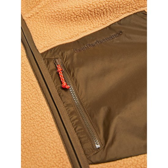PEAK PERFORMANCE - Pile Zip Jacket uomo