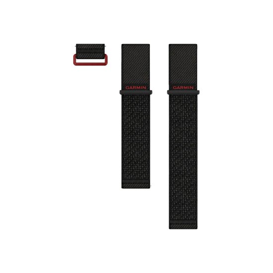 GARMIN - Bracciali Quick-Release 24 mm in silicone nero