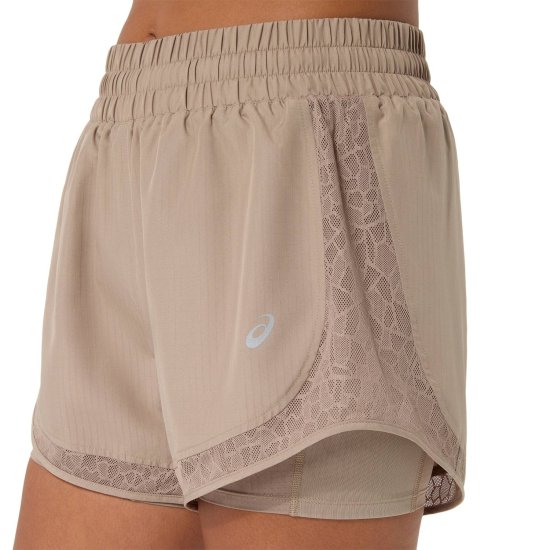 ASICS - Short Nagino Run 2-en-1 donna