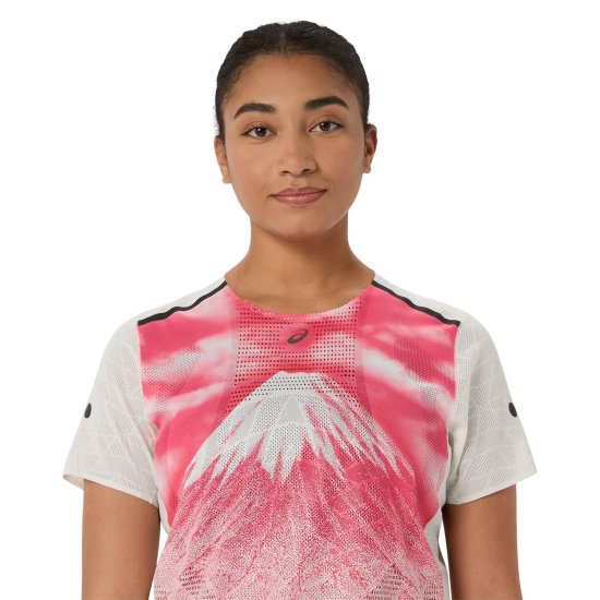ASICS - T-shirt Fujitrail Elite Graphic femme