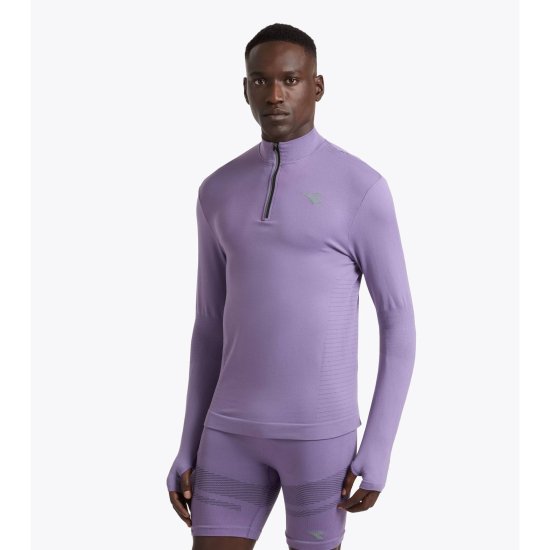 DIADORA - T-shirt manches longues 1/2 Zip Stratouno homme