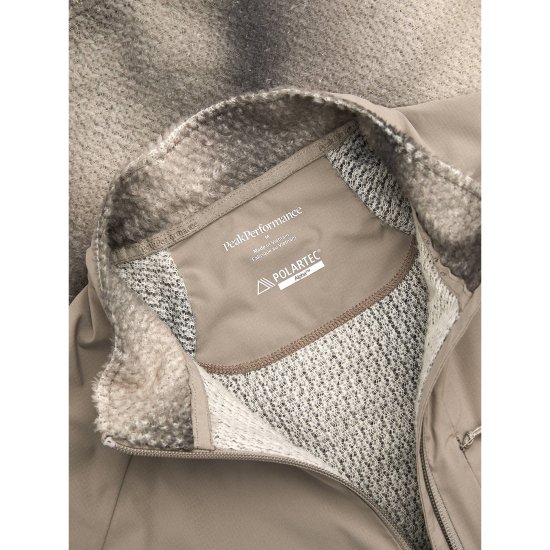 PEAK PERFORMANCE - Pile Freelight Alpha mezza zip All Over Print uomo