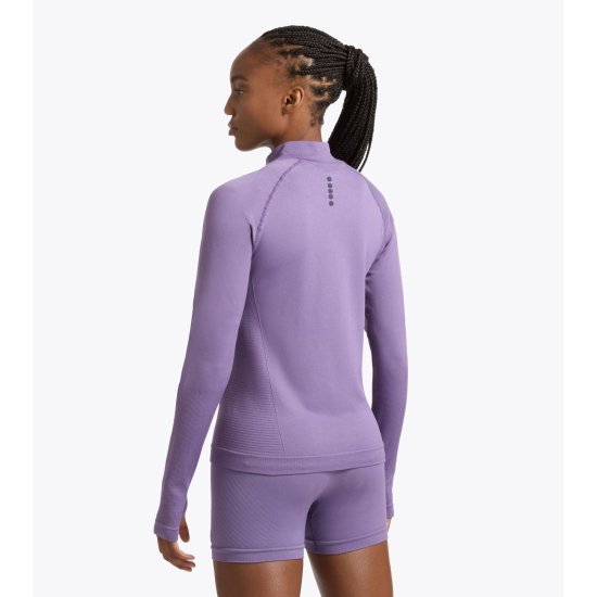 DIADORA - T-shirt manches longues 1/2 Zip Stratouno femme