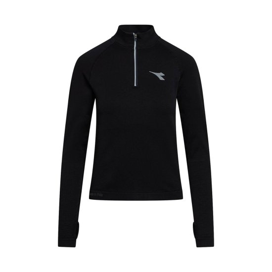 DIADORA - T-shirt manches longues 1/2 Zip Stratouno femme