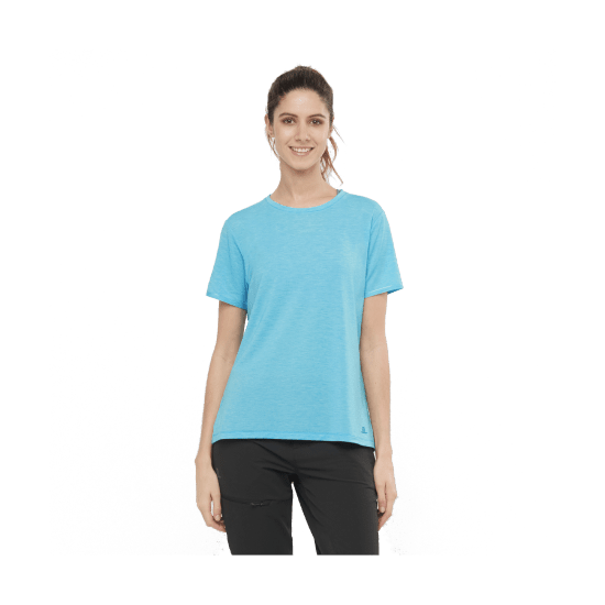 SALOMON - T-SHIRT MANCHES COURTES ESSENTIAL FEMME