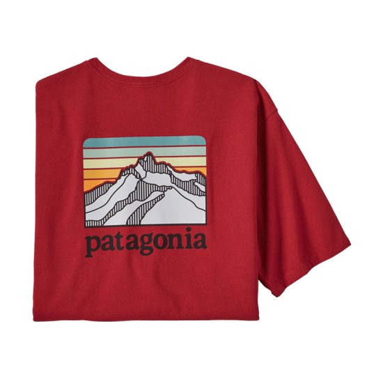 PATAGONIA - T-SHIRT LINE LOGO RIDGE POCKET RESPONSIBILI-TEE HOMME