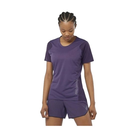 SALOMON - T-SHIRT MANCHES COURTES SENSE AERO FEMME
