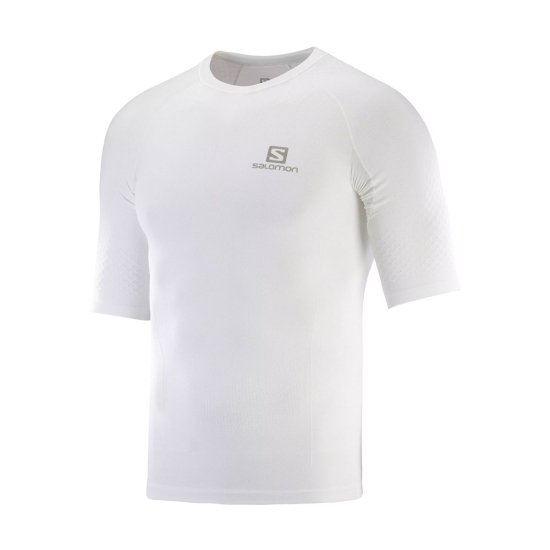 SALOMON - T-SHIRT EXO MOTION HOMME BLANC