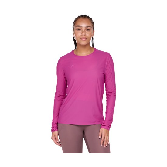 HOKA - T-SHIRT A MANICHE LUNGHE AIROLITE DONNA