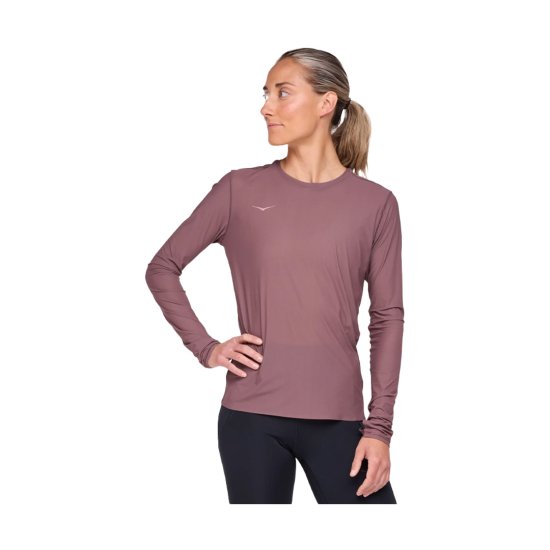 HOKA - T-SHIRT A MANICHE LUNGHE AIROLITE DONNA