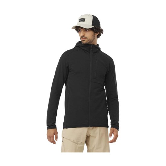 SALOMON - SWEAT À CAPUCHE ESSENTIAL LIGHTWARM HOMME