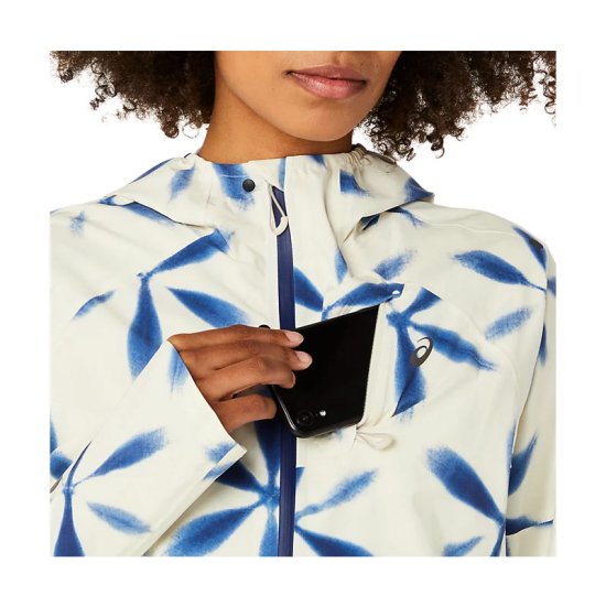 ASICS - VESTE METARUN SHIBORI WATERPROOF FEMME