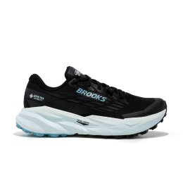 BROOKS Cascadia 19 GTX femme 10 010 - Black/Ebony/Blue Flower