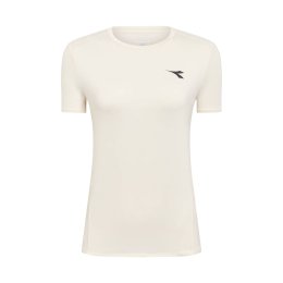 DIADORA Maglia Tech Run Crew donna M WHISPER WHITE