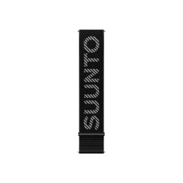 SUUNTO Bracelet textile auto-agrippant 22 mm Athletic 7 22MM BLACK