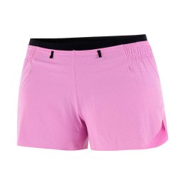 SALOMON SHORT SENSE AERO 3'' FEMME rose M CYCLAMEN/