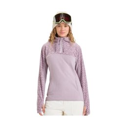 ROXY Polaire demi-zip Sayna femme L PJQ2_NIRVANA BE BOLD PLAID RG