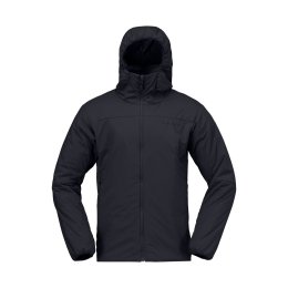 NORRONA DOUDOUNE FEMUND THERMO60 CAPUCHE HOMME L 7718_Caviar Black