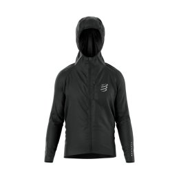 COMPRESSPORT VESTE Thunderstorm Waterproof mixte M BLACK