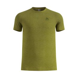 ODLO Maglia running Essentials 2.0 uomo L 40200 - Guacamole melange