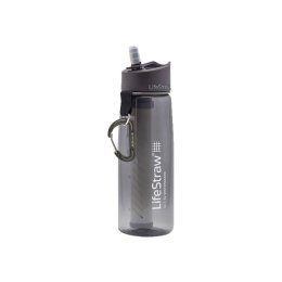 LIFESTRAW GOURDE FILTRANTE LIFESTRAW GO TRITAN RENEW TU DARK GRAY