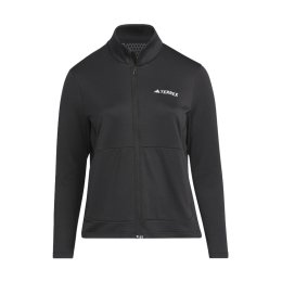 ADIDAS POLAIRE ZIPPEE TERREX MULTI GRANDES TAILLES FEMME 2X NOIR