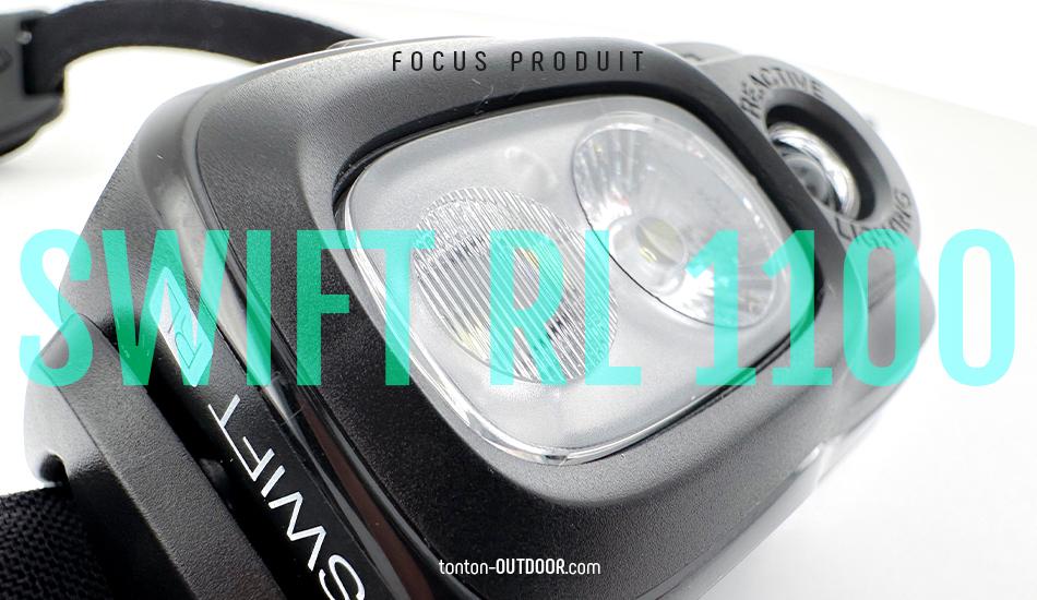 Nouvelle lampe frontale Swift RL 1100 Petzl Outdoor