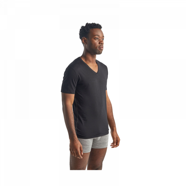 T-SHIRT MANCHES COURTES ANATOMICA COL V HOMME-1