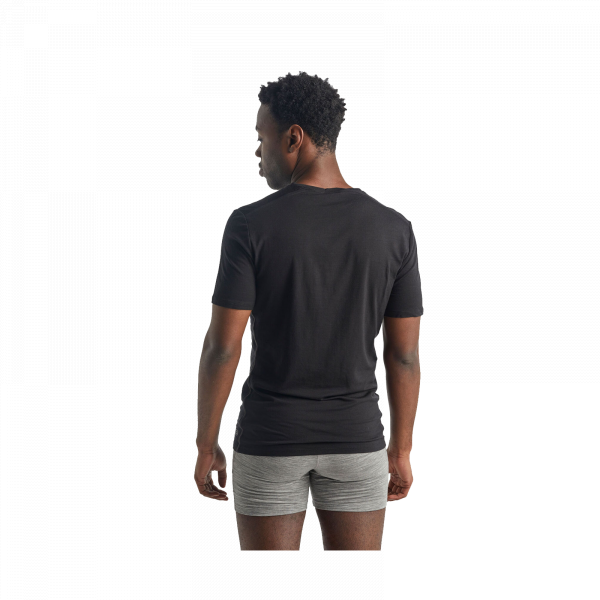 T-SHIRT MANCHES COURTES ANATOMICA COL V HOMME-2