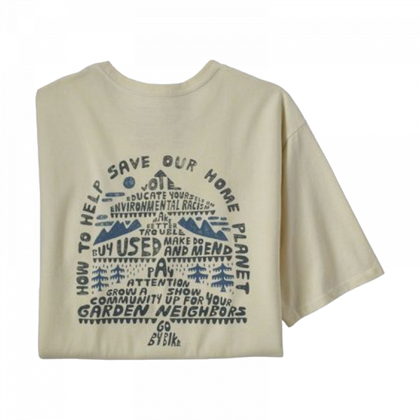 T-SHIRT MANCHES COURTES HOW TO SAVE RESPONSIBILI-T HOMME