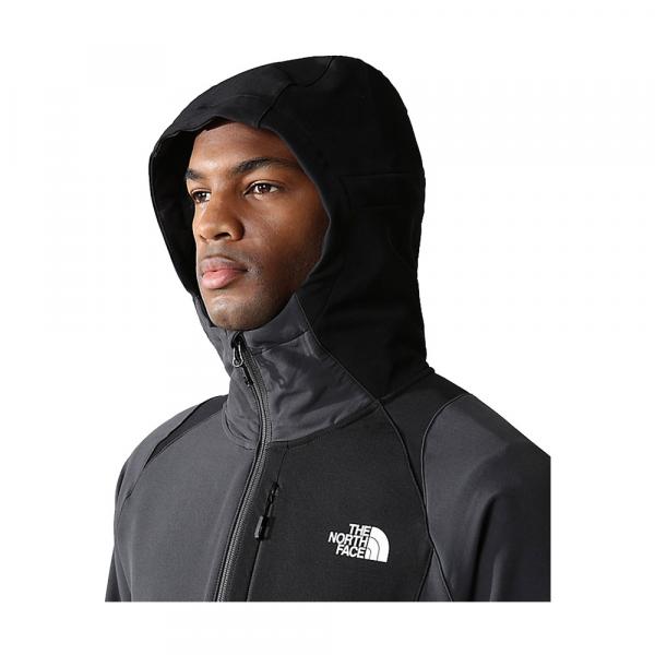 VESTE SOFTSHELL ATHLETIC OUTDOOR CAPUCHE HOMME-5