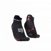 CHAUSSETTES PRO RACING V4.0 RUN LOW BLACK/RED