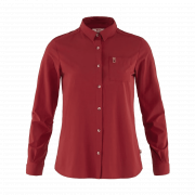 CHEMISE MANCHES LONGUES OVIK LITE FEMME 346 POMEGRANATE RED