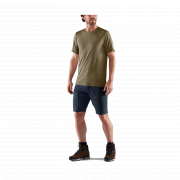 T-SHIRT MANCHES COURTES ABISKO WOOL HOMME-thumb-2