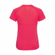 T-SHIRT COL ROND MANCHES COURTES 1/2 ZIP FEMME-thumb-1