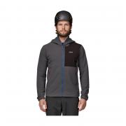 POLAIRE R1 TECHFACE HOODY HOMME GRISE-thumb-1