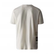 T-SHIRT MANCHES COURTES FOUNDATION GRAPHIC HOMME BLANC-thumb-1