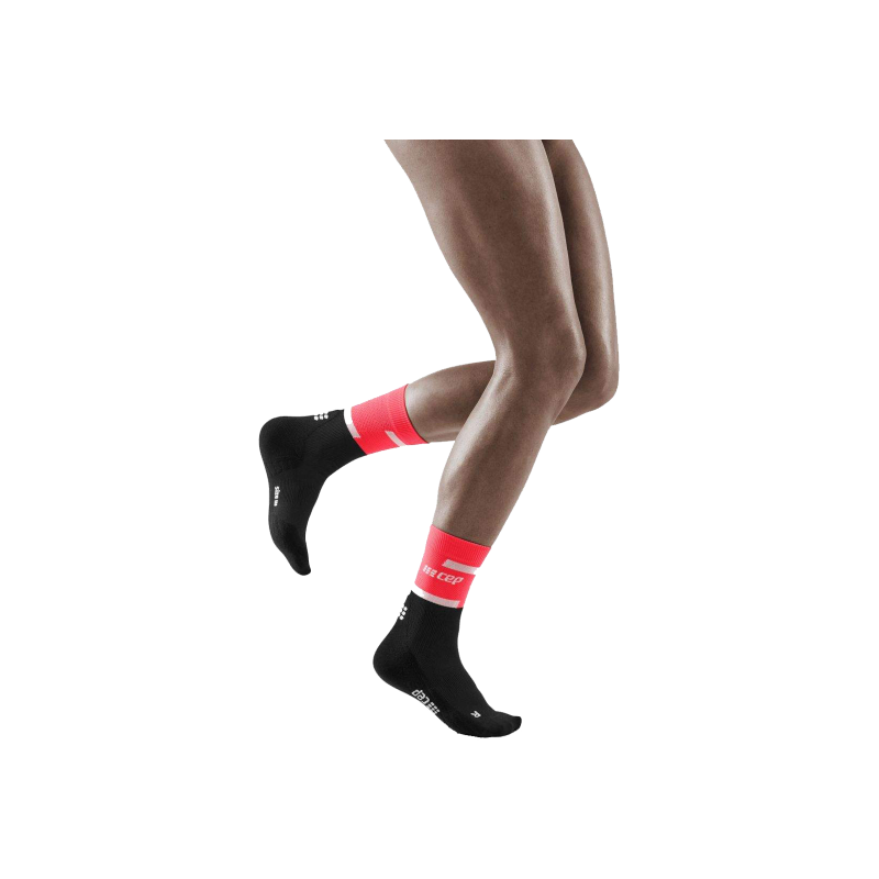 Chaussettes hautes de sport trail running CEP reflective socks