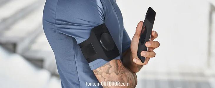Brassard Téléphone Pour Running – Compatible écran Tactile, Anti-glisse Et Réglable | Jusqu’à 6,8 Pouces